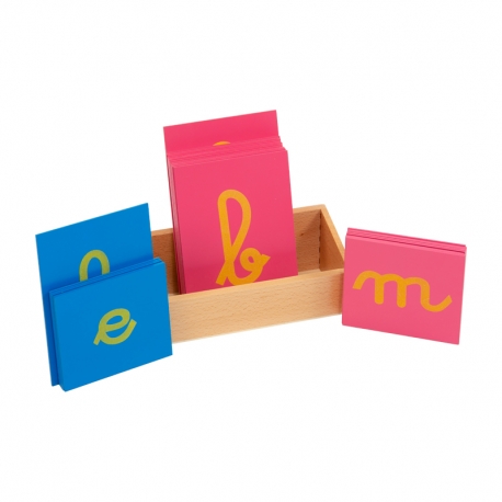 lettres rugueuses Montessori